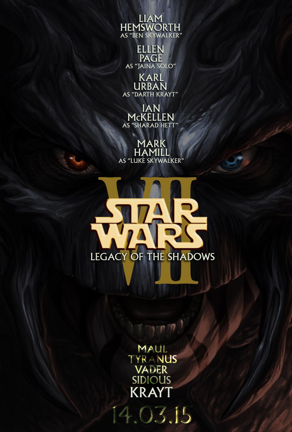 star wars 7 poster official