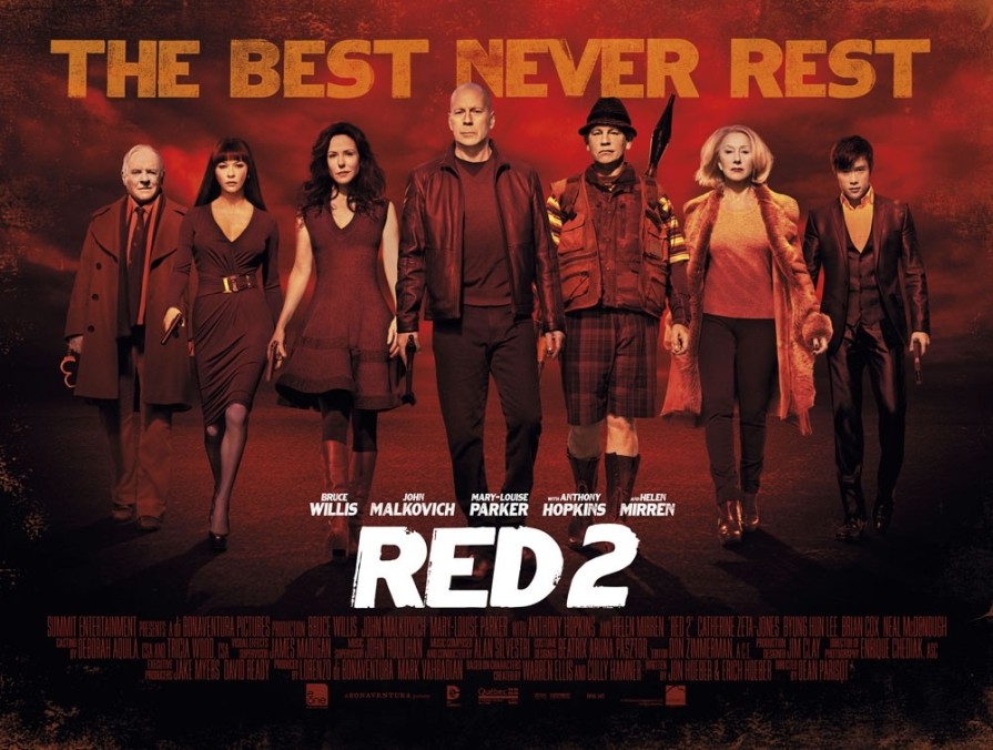 New “Red 2” posters & trailer The Second Take