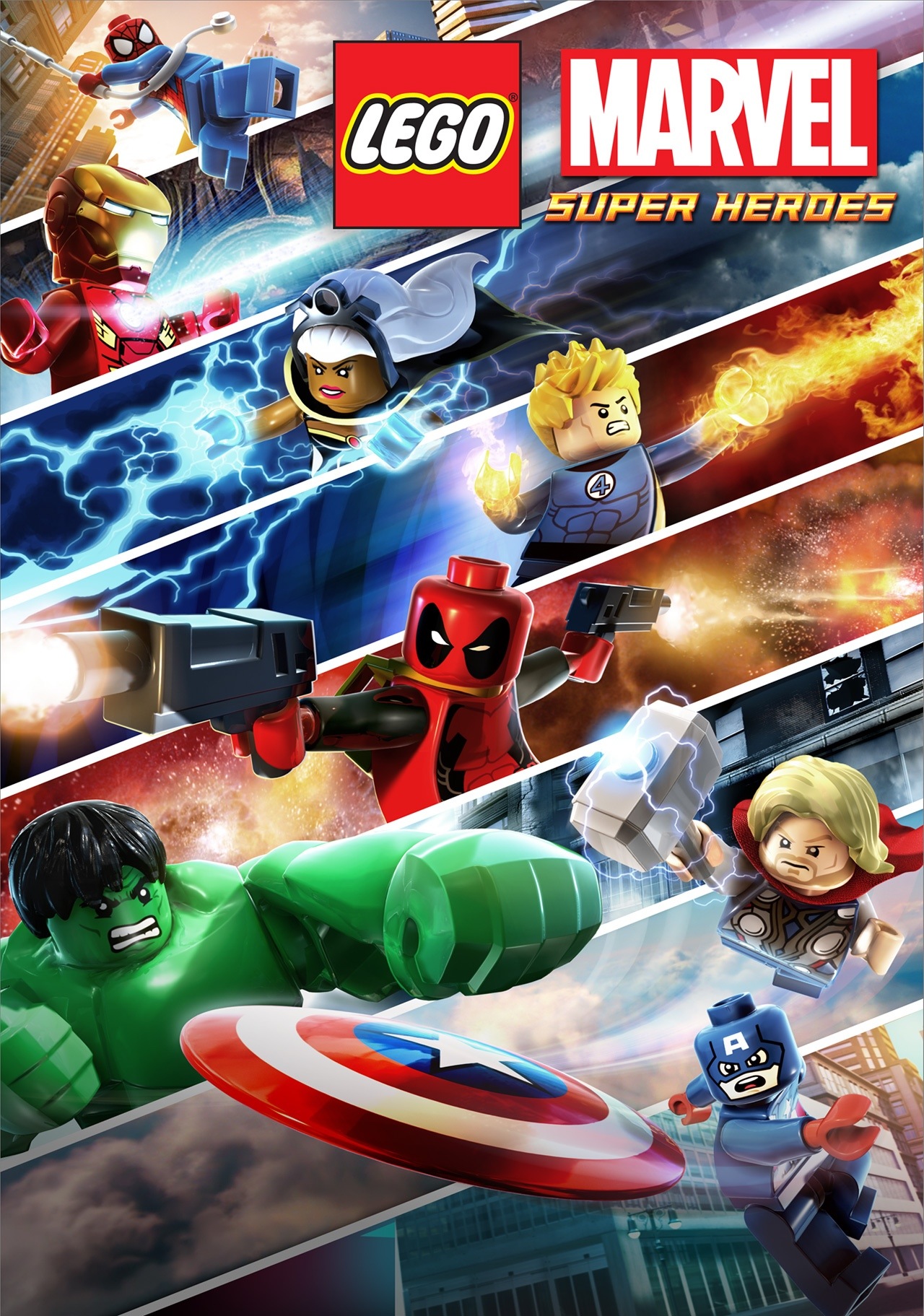 Lego Marvel Super Heroes” poster The Second Take