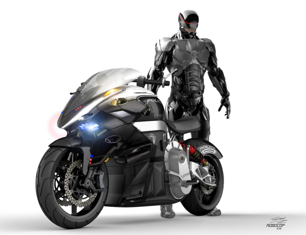 robocop motorcycle toy
