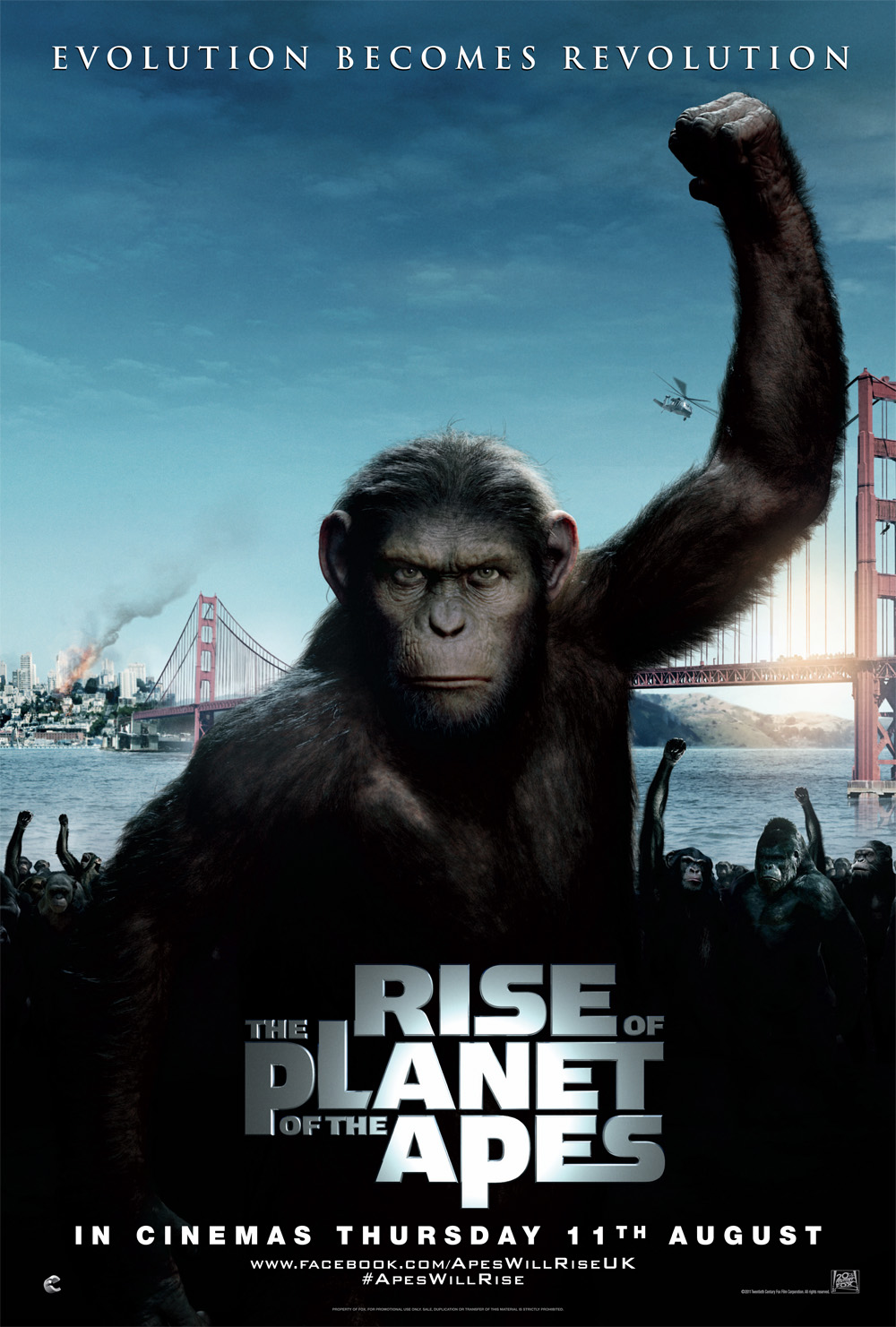 Movie Rise Of The Planet Of The Apes | Sự Trỗi Dậy Của Hành Tinh Khỉ (2011)