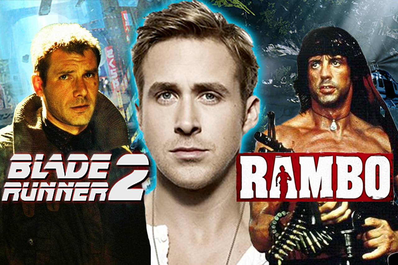 Ryan Gosling blade runner rambo reboot sequel edge of human harrison ford john rambo sylvester stallone